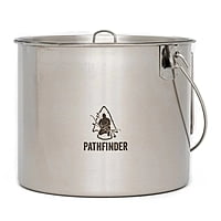 Pathfinder 120oz. Stainless Steel Bush Pot Pathfinder 120oz. Stainless Steel Bush Pot