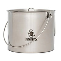 Pathfinder 120oz. Stainless Steel Bush Pot Pathfinder 120oz. Stainless Steel Bush Pot