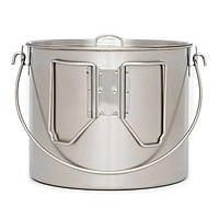 Pathfinder 120oz. Stainless Steel Bush Pot Pathfinder 120oz. Stainless Steel Bush Pot