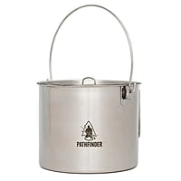 Pathfinder 120oz. Stainless Steel Bush Pot Pathfinder 120oz. Stainless Steel Bush Pot