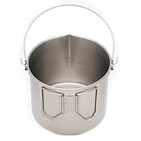 Pathfinder 120oz. Stainless Steel Bush Pot Pathfinder 120oz. Stainless Steel Bush Pot