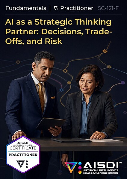 AI as a Strategic Thinking Partner: Decisions, Trade-Offs, and Risk