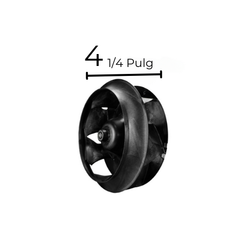 Turbina Evaporador Largo 8 3/4 Ancho 4 1/4 Flecha 1/2 CW Derecha - 12100103000096