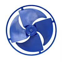 Aspa Condensador Para Minisplit Mirage  Largo 28.9 Ancho Aro 6.1cm Flecha 5/16 Rotacion CW -12100105000021
