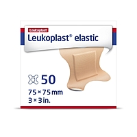 Leukoplast® Adhesive Strip Tan 3 X 3 Inch Sterile