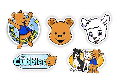 Cubbies Character Stickers