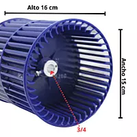 Turbina para Minisplit YORK - 121M00103000165