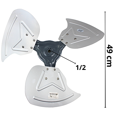 Aspas Condensador Para Central York 3 Hojas, Diametro 22 pulg (12200104000014) - 122M00104000014 Aspas Condensador Para Central York 3 Hojas, Diametro 22 pulg (12200104000014) - 122M00104000014