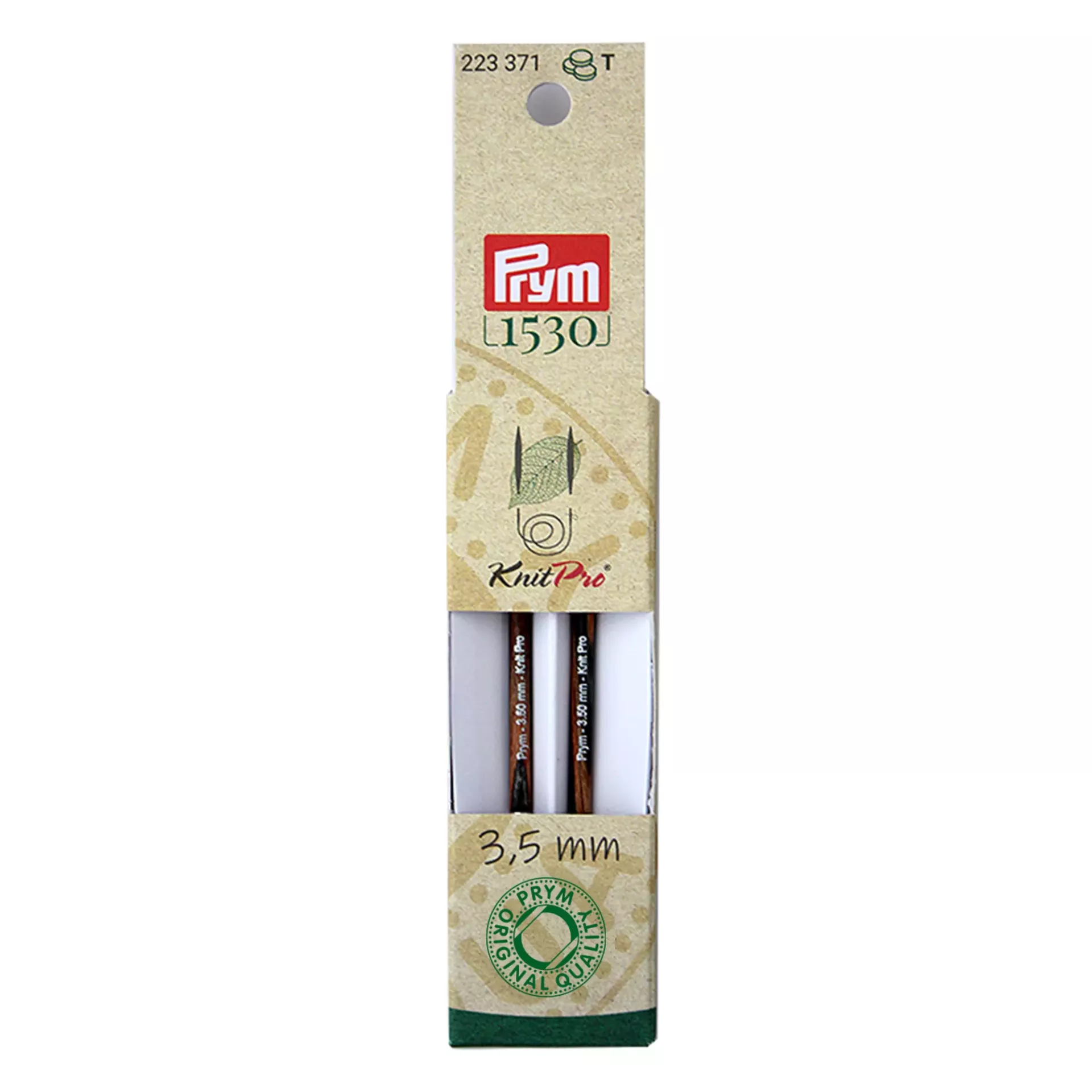 Punte corte per ferri circolari Prym Natural