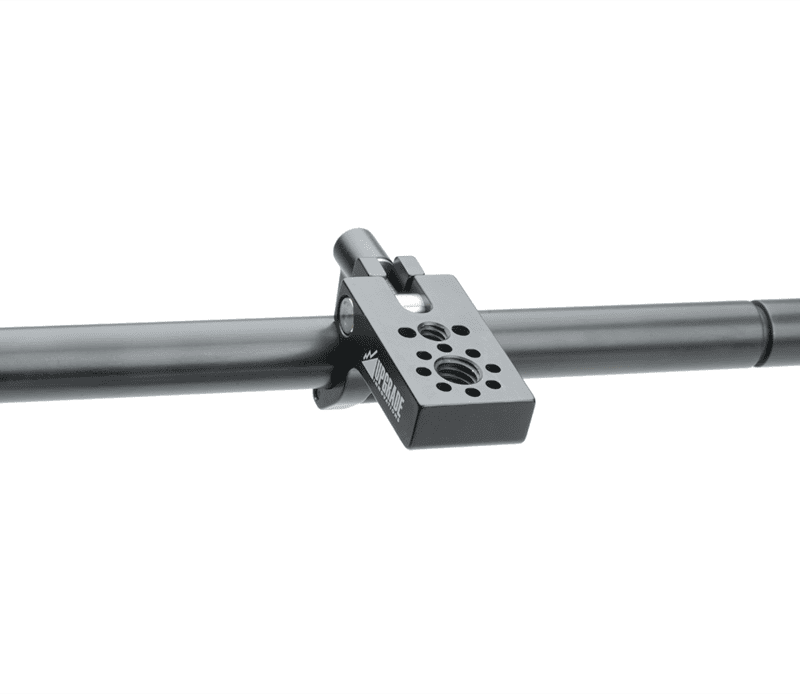 Upgrade Innovations Flip Open 15mm Rod Clamp to SmallHD 1/4 & Arri 3/8 Pin-Loc