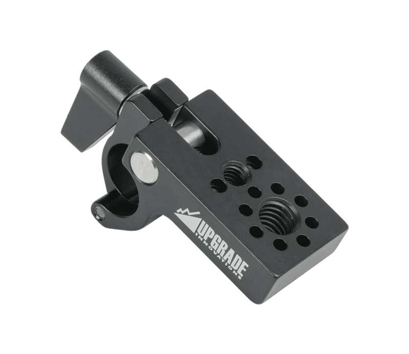 Upgrade Innovations Flip Open 15mm Rod Clamp to SmallHD 1/4 & Arri 3/8 Pin-Loc