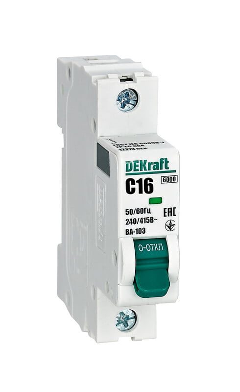 12273DEK Авт. выкл. 1Р 16А