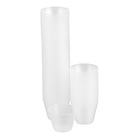 McKesson Graduated Medicine Cup, 1 oz, Translucent Plastic, Disposable, NonSterile