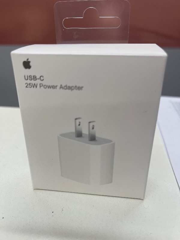 Cubo USB-C 25W Apple iPhone KYYJH-011 - Carga Rápida y Segura