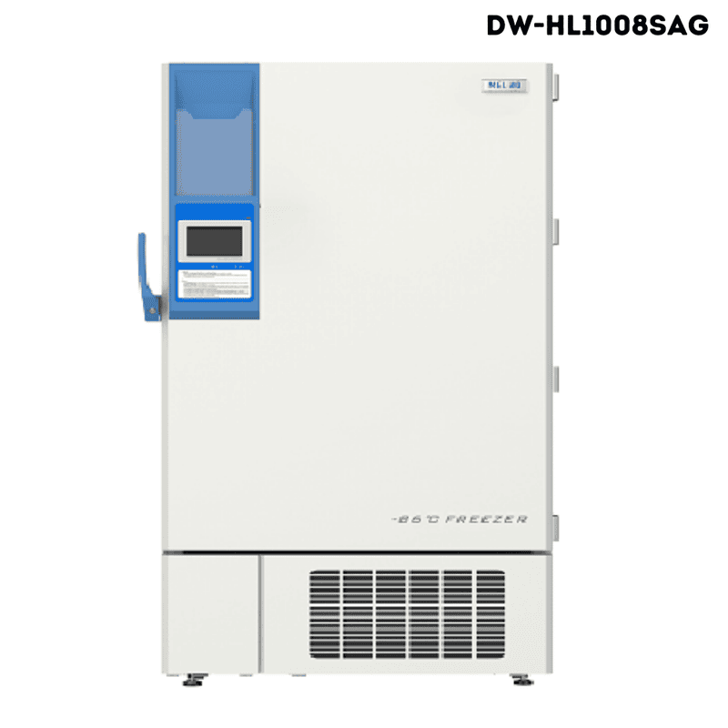 Front look of Blue Star Low Temperature Medical Refrigerator-DW-HL1008SAG