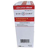 Geri-Care® Itch Relief Cream, 1% Hydrocortisone, 0.9 Gram Individual Packet