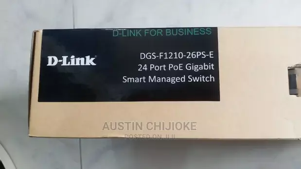 DGS-F1210-26PS-E – D-Link 26-Port Smart PoE Switch