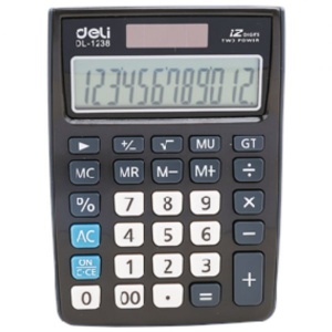 DELI E1238 TOUCH CALCULATOR 12 DIGITS