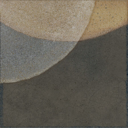 Gresie WOW, POTTERY COSMIC SQUARE GRAPHITE 15X15