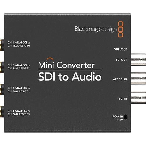 Blackmagic Design Mini Converter - SDI to Audio Blackmagic Design Mini Converter - SDI to Audio