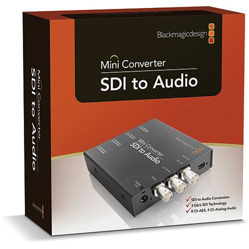 Blackmagic Design Mini Converter - SDI to Audio