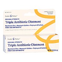 Foster & Thrive™ Triple Antibiotic Ointment 1 oz Tube (MPN 70677121701)-EA