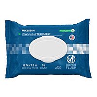 Personal Cleansing Wipe McKesson Soft Pack Scented 96 Count