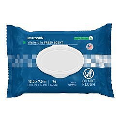 Personal Cleansing Wipe McKesson Soft Pack Scented 96 Count