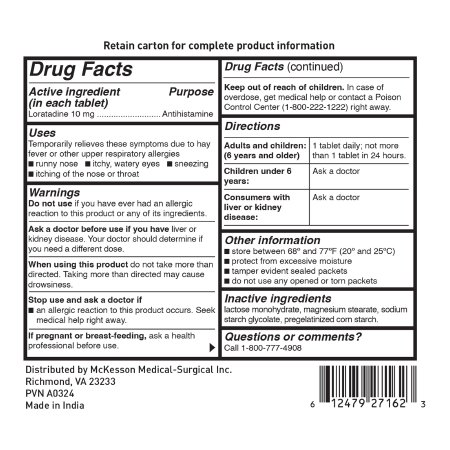 McKesson Allergy Relief Loratadine 10 mg Tablets (BX/50EA)