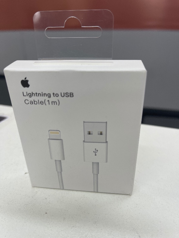 Lightning to USB Cable USB a Lightning 1m KYYJH-024 - Carga y Transferencia Rápida para Apple
