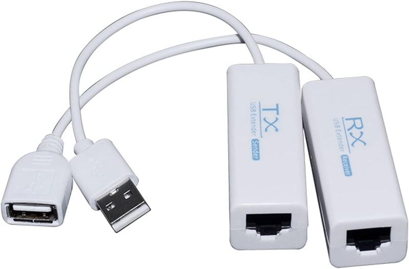 1 Pair USB Extender, Over Cat6/Cat7 Cable 1 Pair USB Extender, Over Cat6/Cat7 Cable