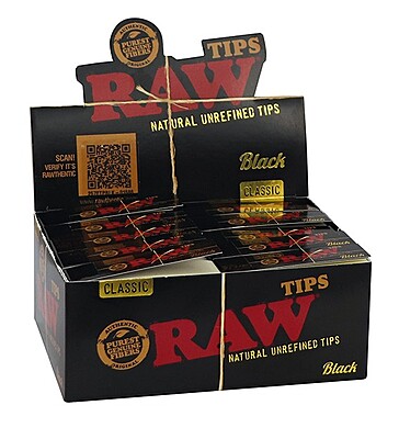 Filtros Carton black RAW - Caja (50 pzas) Filtros Carton black RAW - Caja (50 pzas)