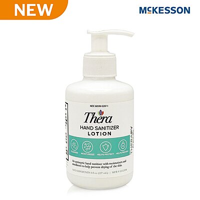 Thera® Hand Sanitizer 8 oz. Ethanol Lotion Pump Bottle