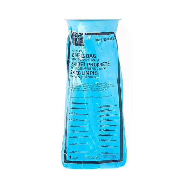 Emesis Bag CleanSack™ 36 oz. Blue Emesis Bag CleanSack™ 36 oz. Blue