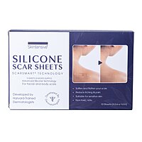Skintensive® Silicone Skin Strip – 1-3/5" x 3-1/2" Rectangle, Non-Sterile