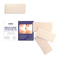 Skintensive® Silicone Skin Strip – 1-3/5" x 3-1/2" Rectangle, Non-Sterile