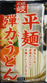 Sanukishisei Hiramen Danriki Udon 600g_20/1.3 lbs.