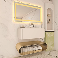 Wall mirror - LED bathroom mirror (30*50 INCH)