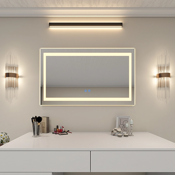 Wall mirror - LED bathroom mirror (30*50 INCH)