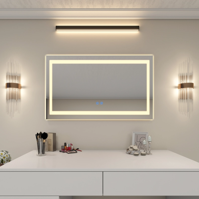 Wall mirror - LED bathroom mirror (30*50 INCH)