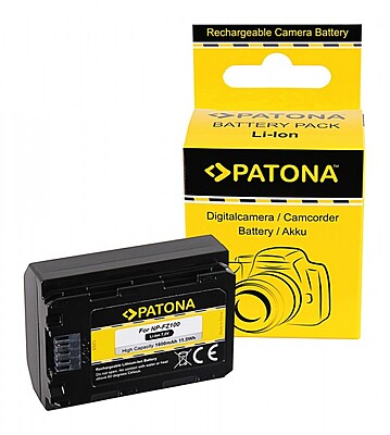 PATONA Platinum Battery with USB-C Input f. Sony NP-FZ100 A7 III A7M3 Alpha 7 III A7 R III A7RM3 Alpha 7 R III A9 Alpha 9