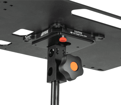 Upgrade Innovations DIT BOX Laptop Tray to VESA Quick Release Plate to Spigot Adapter