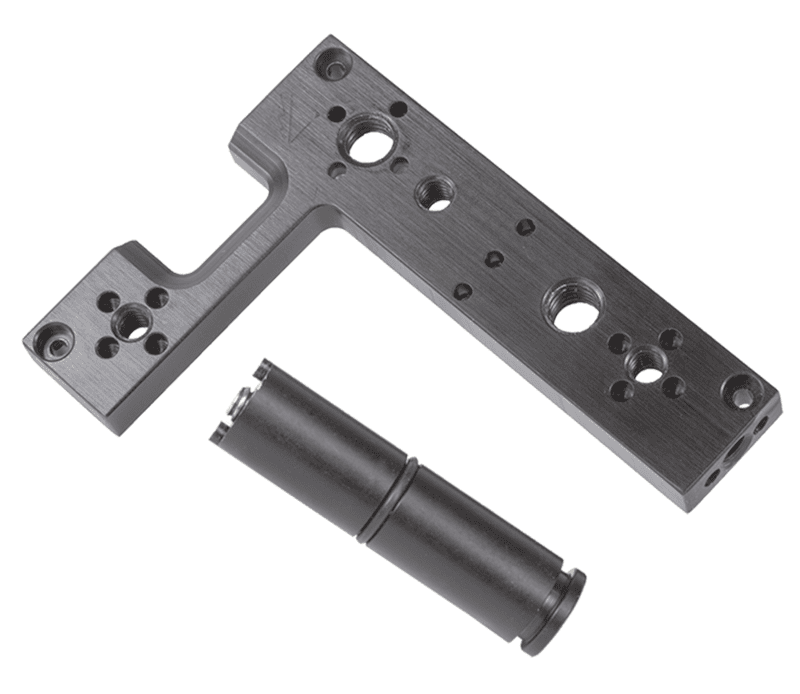 Upgrade Innovations Preston Single Channel Iris Plate to 1/4" Pin-Loc 15mm Spud - 2.5"