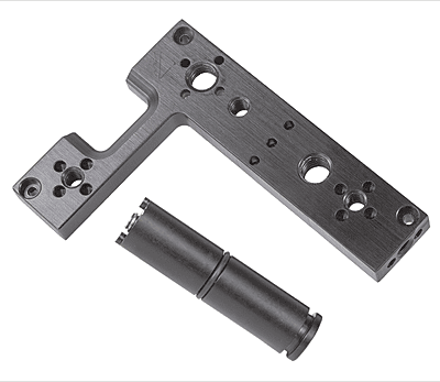 Upgrade Innovations Preston Single Channel Iris Plate to 1/4" Pin-Loc 15mm Spud - 2.5"