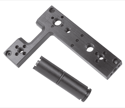 Upgrade Innovations Preston Single Channel Iris Plate to 1/4" Pin-Loc 15mm Spud - 2.5"