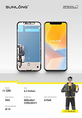 SUNLONG iPhone 11 ORI LCD Screen Replacement 6.1 Inch