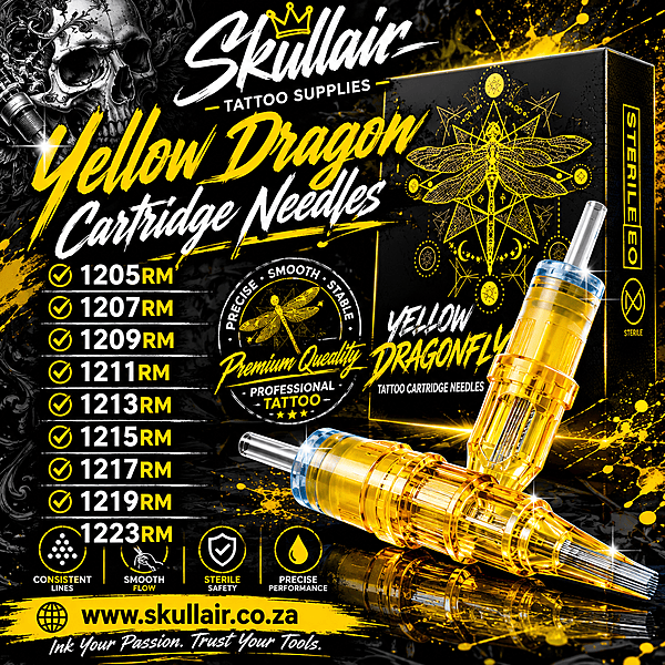 12G Round Magnum Yellow Dragon Cartridge Needle