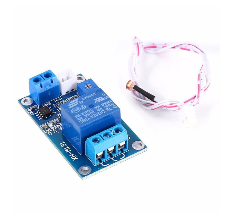 12V XH-M131 Light Control Switch Relay Photoresistor Module 12V XH-M131 Light Control Switch Relay Photoresistor Module