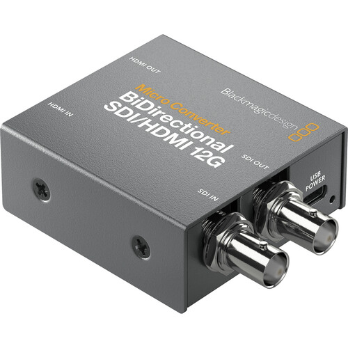 Blackmagic Design Micro Converter BiDirectional SDI/HDMI 12G Blackmagic Design Micro Converter BiDirectional SDI/HDMI 12G