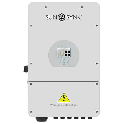 12.0 kW SUNSYNK 3-Phase Hybrid Combo, c/w 3 x 4.8 kWh PYLONTECH, Rack Mount Lithium Batteries